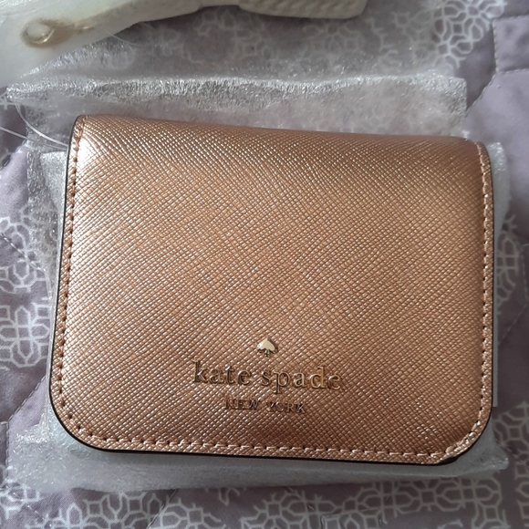 Kate Spade Staci crossbody card case on a chain nwt - Picture 2 of 7